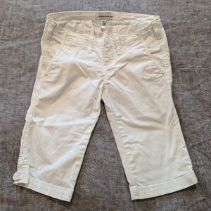 Abercrombie Kids Stretch Bermuda Shorts White Size 10R